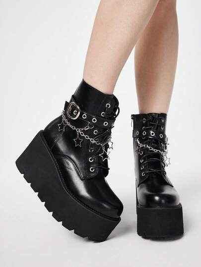 ROMWE Women Ankle Boots & Booties Valentine's Day