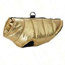 PETSIN Wear Splash Proof Vest And Give Your Beloved Pet A Warm 'little Padded Coat'. Keep The Cold At Bay And Keep Warm. Available In Multiple Colors - Bright gold - View 16
