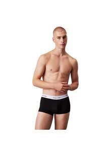 Calvin Klein 3 Pack Men's Boxer Briefs - Black - View 2