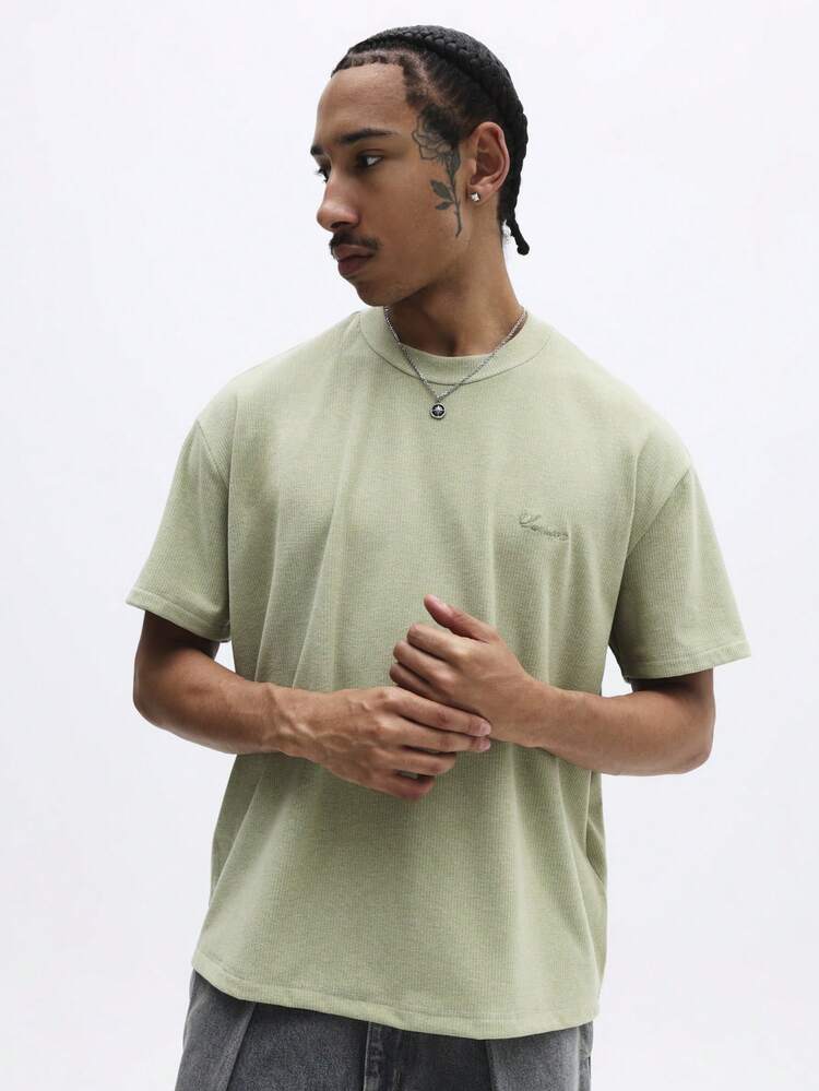 Essentials Script Rundhals-T-Shirt