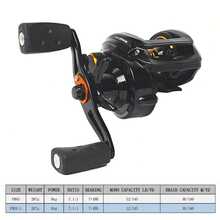 Pro Max 低轮廓路亚卷线器，水滴轮，速比 7.1:1，最大承重 8 公斤，7+1 轴承 - 彩色 - 查看 3