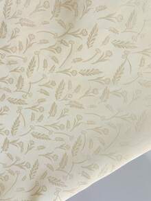 INAWLY Women's Summer Beach Vacation Jacquard Backless Tie Front Crop Top And Drawstring Waist Skirt 2 Piece Set - Light Yellow - View 4