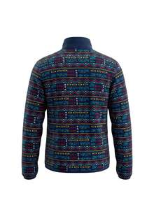 Columbia Horizons Men Full Zip Fleece Jacket Collegiate Navy - Navy Blue - View 2