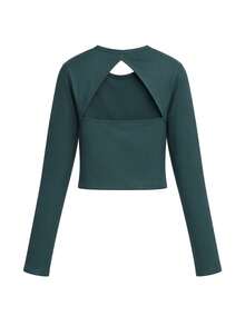 Puma Women´S Long-Sleeved T-Shirt Green - Green - View 2