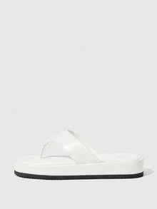 Women Platforms & Wedge Sandals - White - View 2