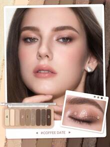 SHEGLAM Coffee Date BảNg PhấN MắT ThươNg HiệU LàM đẹP Trang đIểM Mỹ PhẩM Cho Phụ Nữ Và Cô GáI HoàN HảO Cho MùA Hè MùA XuâN Lý TưởNg Cho Y2K ThờI Trang Sang TrọNg Phù HợP Cho Sinh NhậT NgàY CủA Mẹ Quà TặNg TiệC SẵN SàNg MàU SắC TốT NhấT - Coffee Date Palette - Xem 2