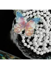 30张防水PET金箔和金属箔复古花叶儿童日记Kpop小卡贴纸 - 彩色 - 查看 2