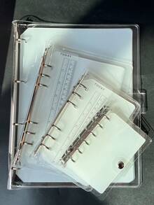 1本美甲作品集，用于存放和展示美甲作品，包含美甲贴片款式和六张配套内页。 - 無色 - 查看 5