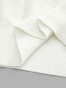 Ontre Wool Material 2026SS Women Sweaters Modern Urban Casual Fashion Business Casual Women's Office Wear Low-Key Old Money Style Effortless Temperament High-End Urban Commuting High-Quality Airport Women's Wear High-End Material Comfortable Yarn Soft & Skin-Friendly Fitted Versatile And Comfortable Wool Sweater For Fall And Winter