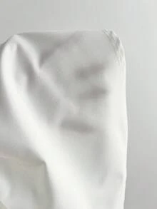 Elamini 女士蕾丝边饰打结设计褶皱腰身优雅派对迷你连衣裙 - 白色 - 查看 7