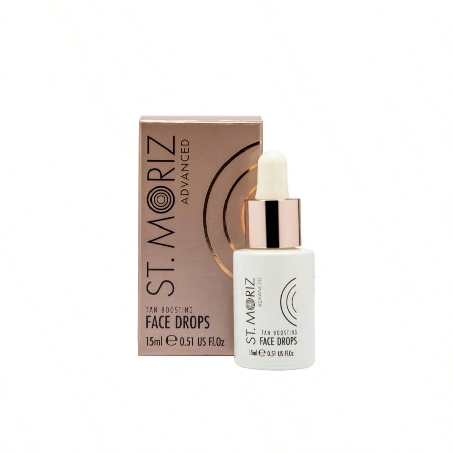 St. Moriz Fake Tanning Face Drops, Gradual Face Tan, Sunkissed Glow 15ml | Bronzing Self-Tanning Serum Drops for a Natural Looking Medium to Light Face Tan, Add to Your Moisturiser - Image 4