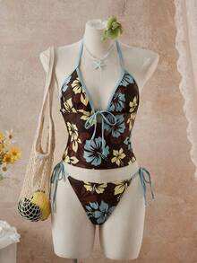 Swim Vcay Bộ sưu tập đồ bơi nữ mới năm 2026, phù hợp cho đi học, nghỉ lễ, hẹn hò, tiệc trà chiều, phong cách miền Tây, du thuyền, bãi biển, đảo, du lịch đường bộ, mọi mùa, lễ hội âm nhạc, kỳ nghỉ Boho, kỳ nghỉ Bohemian, mùa thu thư giãn, phong cách Boho miền Tây, áo bơi thanh lịch cho nữ 2 mảnh/bộ, đồ bơi dự tiệc họa tiết hoa nhí, bikini hai mảnh dây mảnh cho nữ đi biển, bộ đồ bơi hai mảnh nhiệt đới, bộ đồ bơi hai mảnh đi biển, bộ đồ bơi hai mảnh nghỉ mát, bộ bikini Boho 2 mảnh, bikini hoa, bộ bikini nhiệt đới, bộ bikini nghỉ mát, bộ đồ bơi hoa cho nữ, bộ đồ bơi hai mảnh. - Nhiều màu - Xem 6