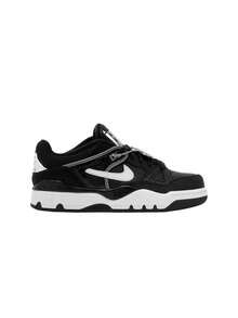 Nike X Nigo Air Force 3 Low Men's Sneakers Black HF7630 - Black/White-Smoke Grey-Mtlc Platinum - View 1