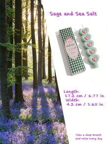 Joivida 1 Pc Love-Scented Candle, Long-Stemmed Heart-Shaped Handmade Candle, Decorative Companion Gift, Home Decoration, Valentine's Day Gift, Birthday Gift, Christmas Decoration, Valentine's Day Decoration - Multicolor - View 16