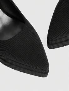 CUCCOO LuxiPop Women's High-Heeled Single Shoe Water Table - Black 2 - View 6