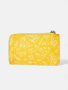HARRY POTTER X SHEIN Cute Cartoon Convenient Change Purse - Yellow - View 4