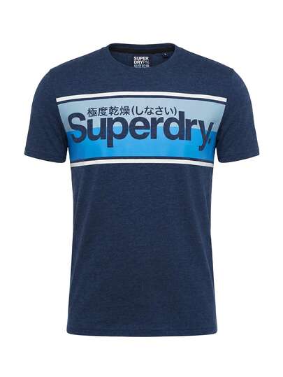 Superdry Men's T-Shirt Navy Blue