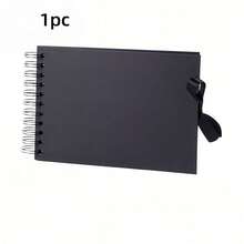 1pc/3pcs A5 Set Photo Album, Scrapbook, Creative Bow Doodle Pages, Collectible Commemorative Album Set - Multicolor - View 9