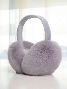 Joivida Foldable Large Ear Muffs Winter Thickened Breathable Ear Protection Windproof Cold Weather Plush Ear Warmers - Multicolor - View 12