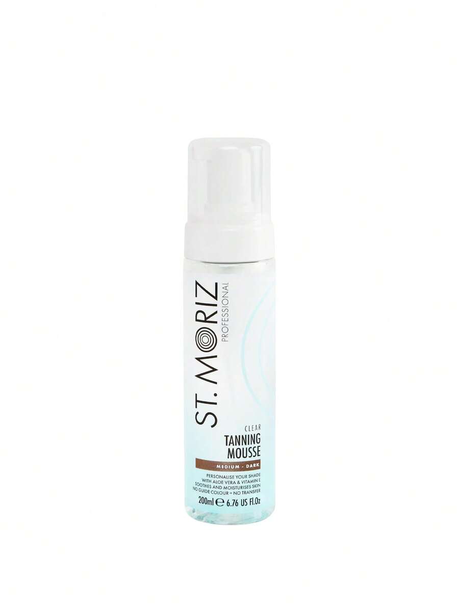 St. Moriz Professional Gradual Self Tanning Clear Mousse Medium 200 Ml - Medium Dark - View 1