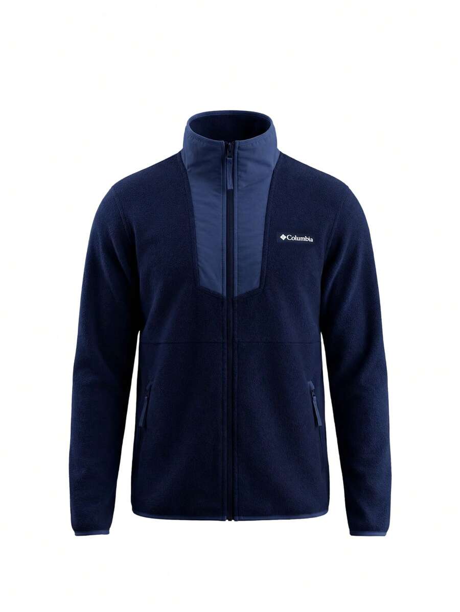 Columbia Men's Sports Jackets Stretchy Comfortable Durable Hiking Daily Training Navy 2095891-463 - Navy Blue - View 1