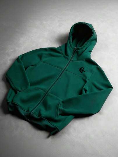 PAVTROS Oversized Zip-Up Hoodie Sweatshirt, Comfortable Street Style Urban Fashion Casual Sports Jacket For Winter