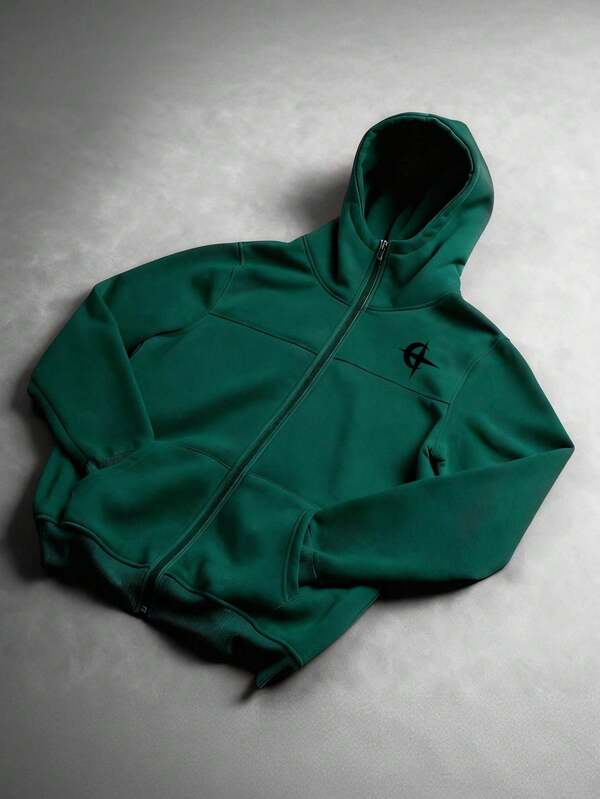 PAVTROS Oversized Zip-Up Hoodie Sweatshirt, Comfortable Street Style Urban Fashion Casual Sports Jacket For Winter