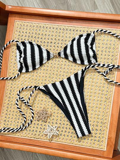 Swim Vcay 2pcs Women's Swimwear Set, Elegant Beach Vacation Swimwear, Spring/Summer 2026