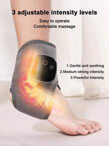 Teckwe The Electric Foot Massager Can Vibrate And Heat The Ankle And Ankle, Relaxing The Ankle Joint.(Battery Capacity: 1100mAh) - Multicolor - View 1