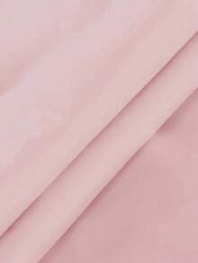 EMERY ROSE Women's Solid Color Frill Trim V-Neck Sleeveless Casual Blouse - Pink - View 4
