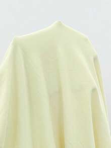 BamGleam 女士时尚性感镂空紧身连衣裙，夏季 - 杏色 - 查看 6