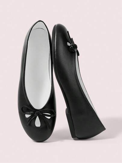 CUCCOO DOLLMOD Franska runda huvuden mjuka sula ihåliga balettskor dammode kvinnor bär en pedal bekväm mjuk sula grund mun temperament sammet mångsidig platt sula enkel sko