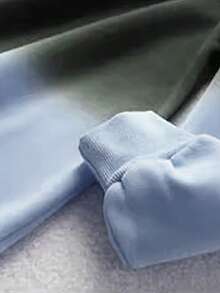 EMERY ROSE 流行新款渐变色常规女式圆领运动衫