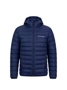 Columbia Lake 22 II Men Down Hooded Jacket Collegiate Navy