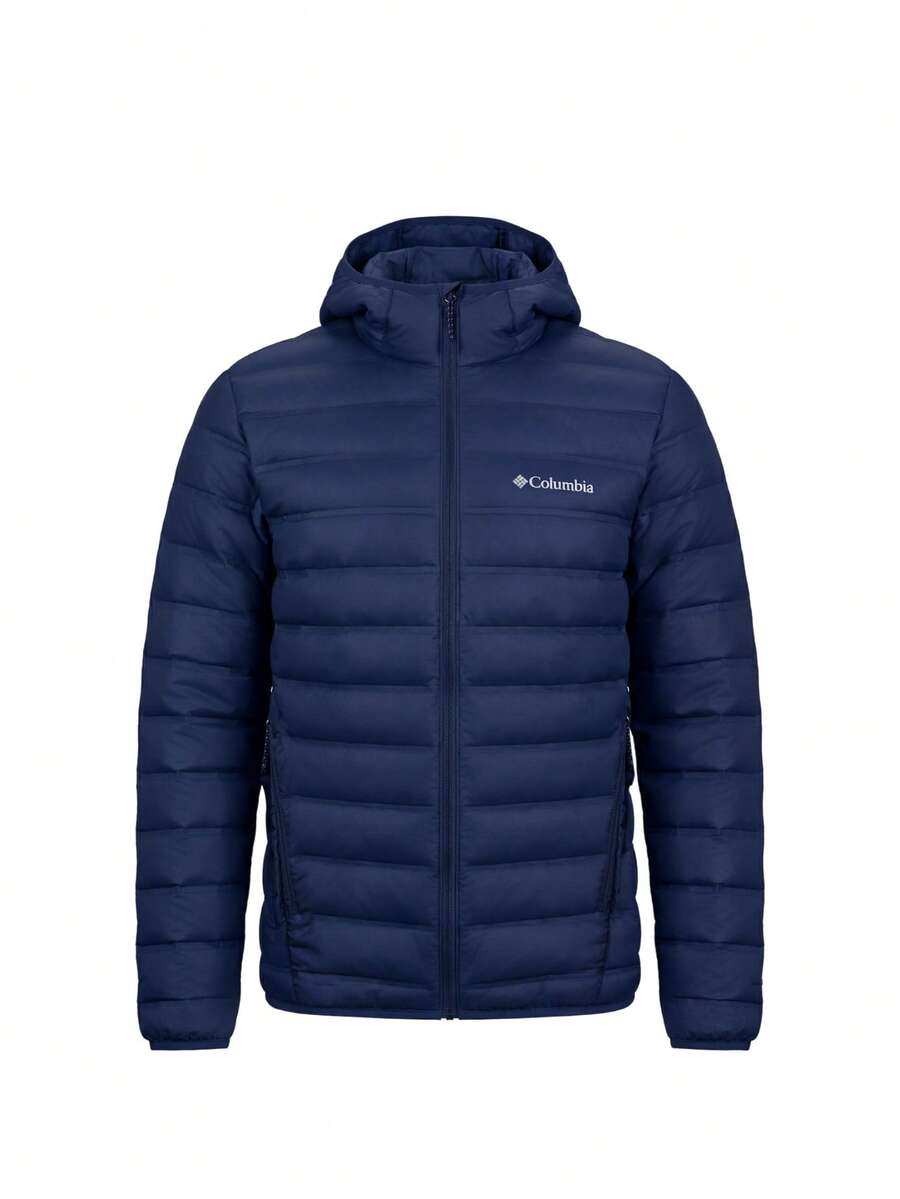 Columbia Lake 22 II Men Down Hooded Jacket Collegiate Navy