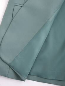 Manfinity Bizformal Men Suits - Teal Blue - View 9