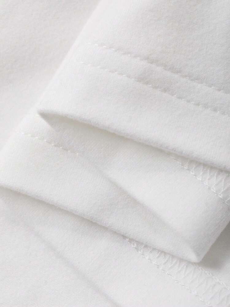 Stretchy Fitted Solid White Camisole And Tank Top, Versatile For Spring/Summer