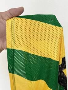 Coolane 女士夏季节日复古街头运动服号码印花超大棒球衫T恤 - 綠色 - 查看 8