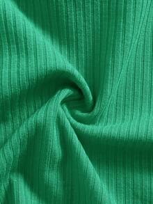 Travachic KIDS Baby Girl Summer Cute Vacation Knit Green Camisole Floral Pattern Pants Set - Multicolor - View 4