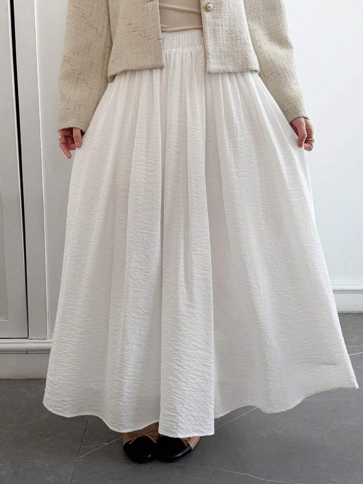 Women's Soft & Relaxed Mid-Length Skirt, New Spring/Summer Design