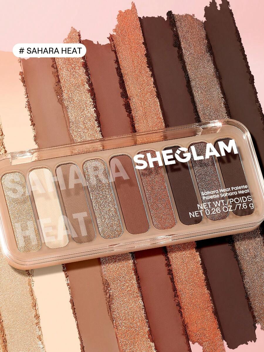 SHEGLAM Sahara Heat BảNg PhấN MắT ThươNg HiệU LàM đẹP Trang đIểM Mỹ PhẩM Cho Phụ Nữ Và Cô GáI HoàN HảO Cho MùA Hè MùA XuâN Lý TưởNg Cho Y2K ThờI Trang Sang TrọNg Phù HợP Cho Sinh NhậT NgàY CủA Mẹ Quà TặNg TiệC SẵN SàNg MàU SắC TốT NhấT - Sahara Heat Palette - Xem 1