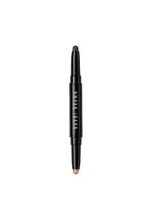 Bobbi Brown Dual-Ended Long-Wear Cream Eyeshadow Stick Silk / Rich Navy 1.6 G - Multicolor - View 1