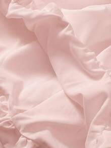 SHEIN Đầm Nova Glow dành cho bé gái tuổi teen, màu hồng trơn, cổ đứng, kiểu dáng thanh lịch, thích hợp cho tiệc độc thân phong cách Y2K, phù hợp mặc hàng ngày, đi học, tựu trường và tốt nghiệp. - Hồng - Xem 4