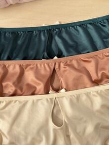 女士丝光冰丝无缝内裤四季款 - 彩色 - 查看 4