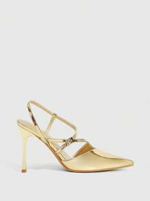 CUCCOO SZL Women Pumps - Gold - View 2