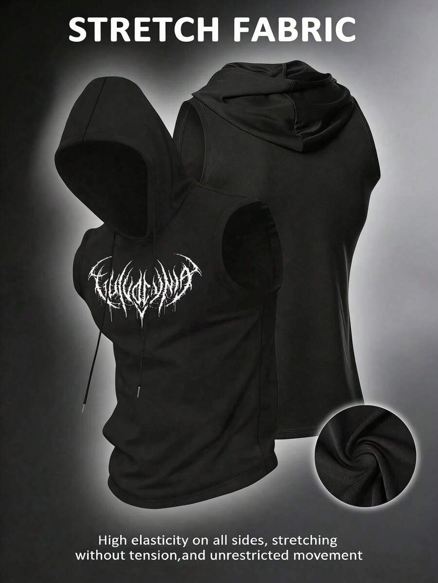 Manfinity EMRG Men Sports Tees & Tanks - Black - View 1