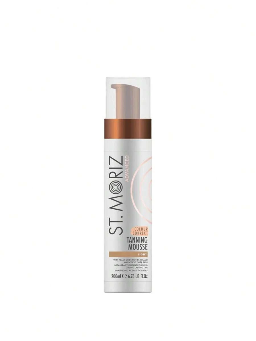 St. Moriz Advanced Colour Correcting Self Tanning Mousse Light 200 Ml - Light - View 1