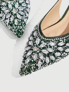 CUCCOO TILAWA Women Flats Valentine's Day - Dark Green - View 6