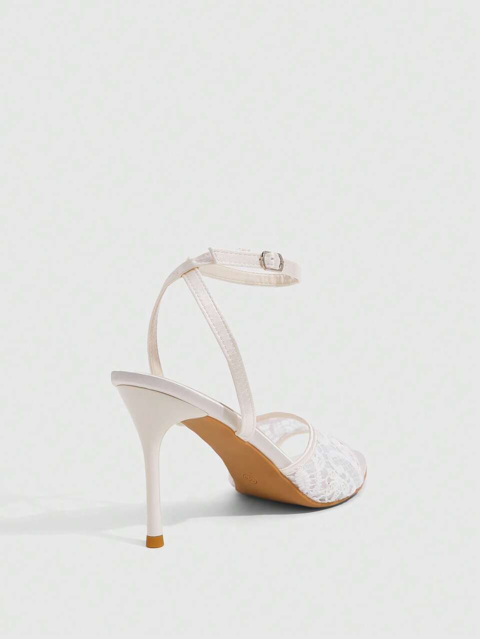 CUCCOO SZL Women's Casual Solid Color Buckle Thin Heel Sandals Valentine's Day Prom Heels Summer Shoes