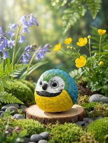 POKOJA LAND Blind Box (Non-Plush Filling), Suitable As Gift For Friends,Birds Dream Island Blind Box Series, 8 Regular + 2 Hidden Collectible Figurine, Premium ABS Plastic Realistic Bird-Themed Art Toy, Versatile Decor For Desk, Shelf & Collection, Perfect Birthday & Holiday Gift For Friends, Family, Collectors & Bird Enthusiasts,Spring To Summer - Tide play blind box - View 8